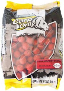 Carp only boilies strawberry extra - 1 kg 24 mm