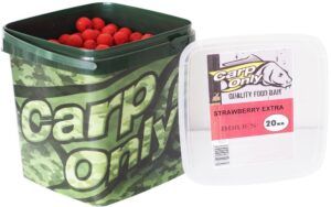 Carp only boilies strawberry extra - 3 kg 16 mm