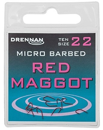 Drennan háčky red maggot - velikost 16