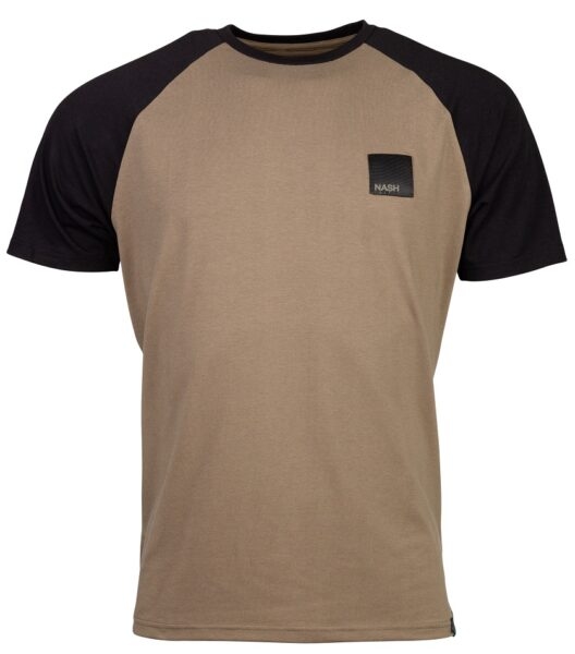 Nash tričko elasta-breathe t-shirt black sleeves - velikost xl