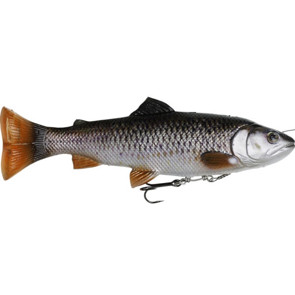 Savage gear gumová nástraha pstruh 4d line thru pulsetail trout ss perch trout - délka 16 -délka 16 cm 51 g