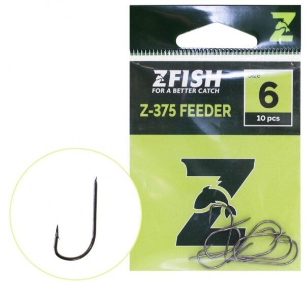 Zfish háčky feeder hooks z-375 - 8