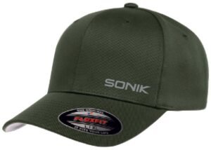 Sonik kšiltovka flexfit olive cap