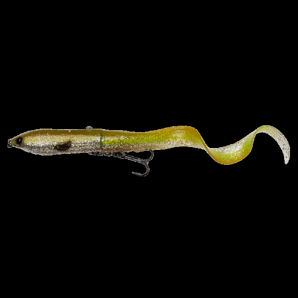 Savage gear 3d hard eel slow sinking green silver ayu 17 cm 50 g