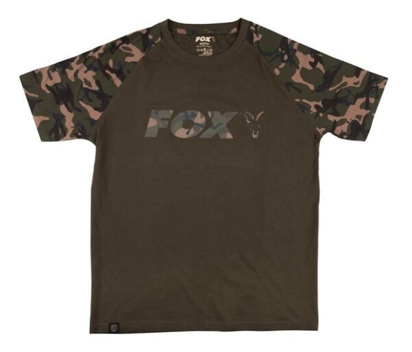Fox triko camo khaki chest print t-shirt - m