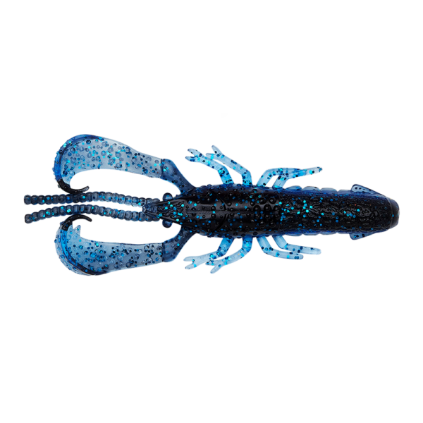 Savage gear gumová nástraha reaction crayfish black n blue 5 ks - 9