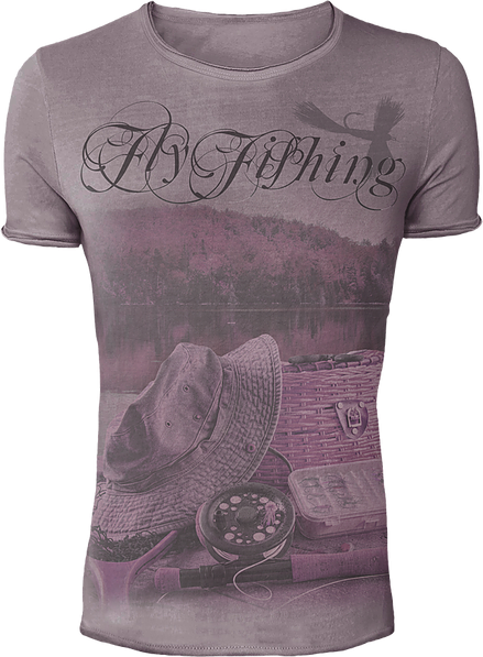 Hotspot design vintage tričko fly fishing-velikost  xxl