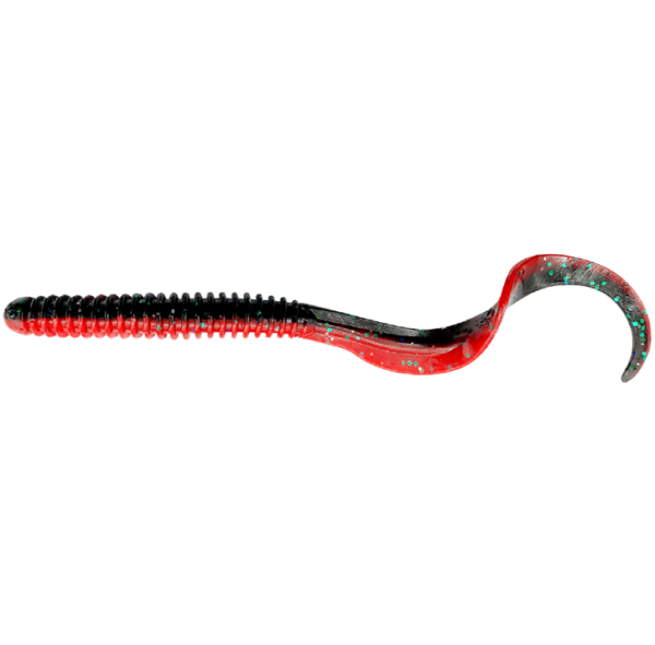 Savage gear gumová nástraha rib worm red n black - 10