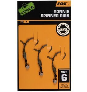 Fox montáž ronnie spinner rigs 3 ks - háček 6