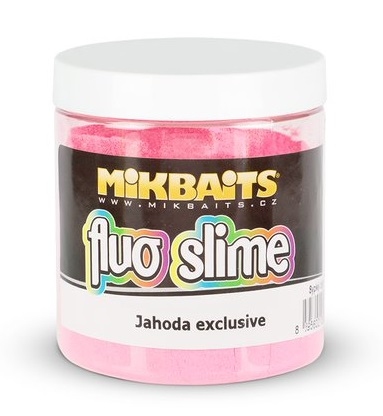 Mikbaits obalovací dip fluo slime 100 g-jahoda exclusive