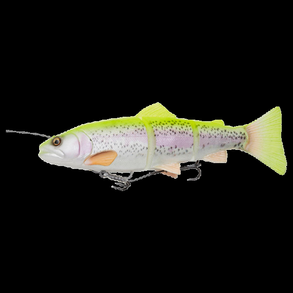 Savage gear gumová nástraha 4d linethru trout sinking lemon trout - 15 cm 40 g