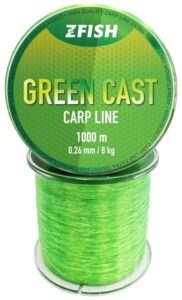 Zfish vlasec green cast carp line - 0