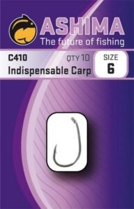 Ashima  háčky  c410 indispens.carp  (10ks).-velikost 8