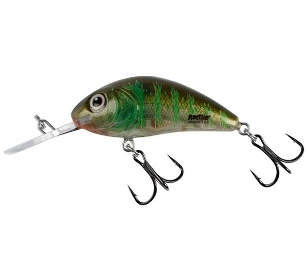 Salmo wobler rattlin hornet floating green gill clear - 5