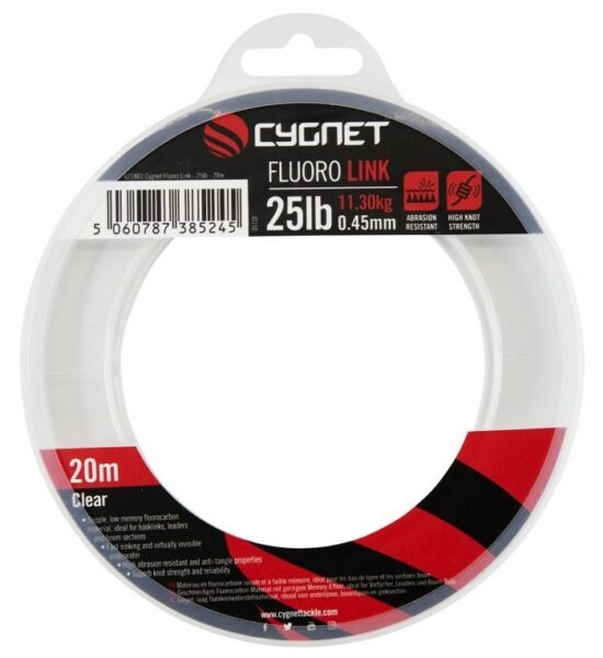 Cygnet návazcový vlasec fluoro link 20 m - 0