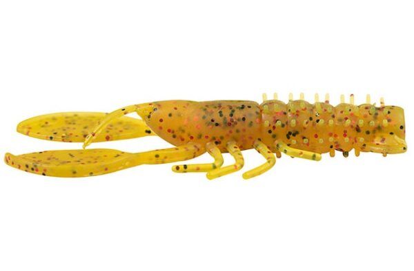 Fox rage gumová nástraha floating creature crayfish uv sparkling oil - 7 cm 6 ks