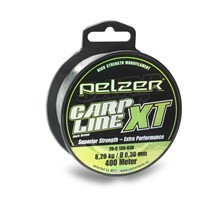 Pelzer vlasec carp line xt green 1200 m-průměr 0