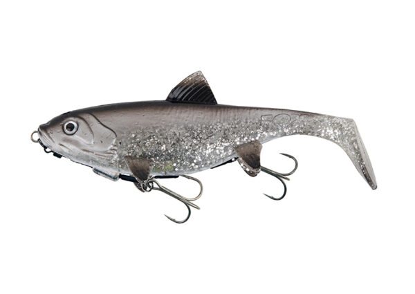 Fox rage gumová nástraha replicant shallow uv silver bait fish - 18 cm 65 g