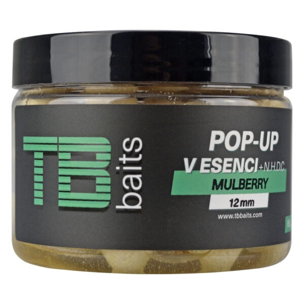 Tb baits plovoucí boilie pop-up mulberry + nhdc 65 g-12 mm