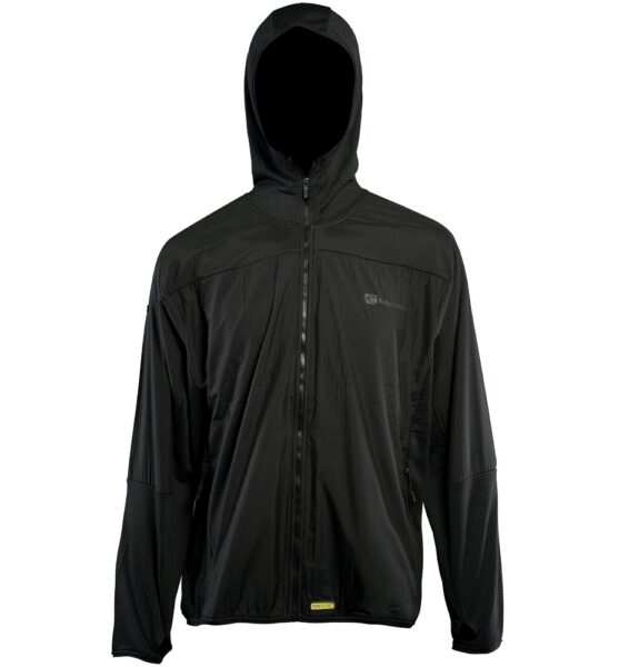 Ridgemonkey lehká bunda na zip černá - velikost m