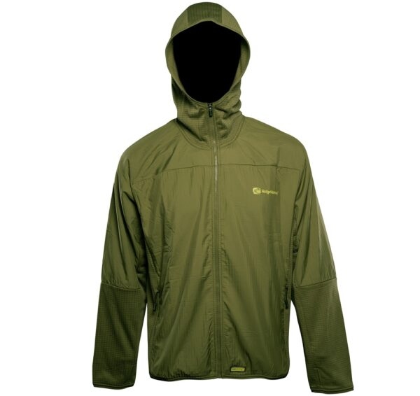 Ridgemonkey lehká bunda na zip zelená - velikost s