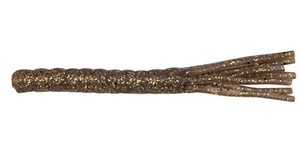 Fox rage gumová nástraha floating creature funky worm uv golden glitter - 8 ks 7 cm