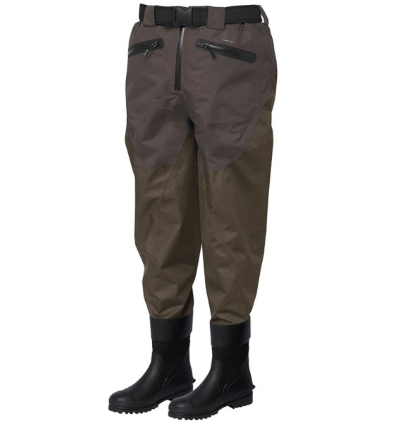 Scierra brodící kalhoty helmsdale waist bootfoot cleated dusky green - l 42-43