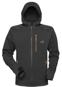 Geoff anderson bunda z mikro fleece hoody 3 černá-velikost xl