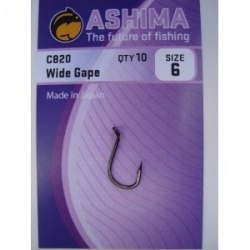 Ashima  háčky  c820 chod  (10ks)-velikost 10