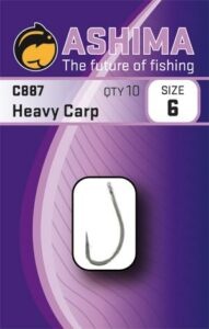 Ashima  háčky  c887 heavy carp  (10ks)-velikost 6