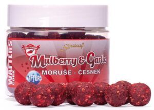 Sportcarp boilie neutrálně vyvážené nástrahy wafters cork 300 ml 20 mm-mulberry garlic