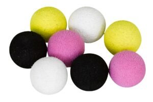 Starbaits round balls 14mm (plovoucí kulička) 6ks-černá
