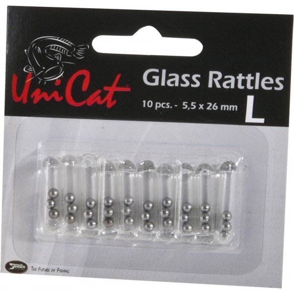 Uni cat chrastítka glass rattles large 10 ks