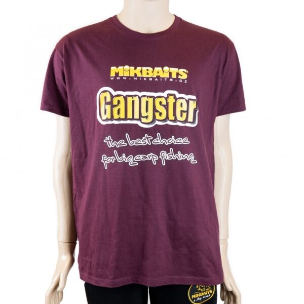 Mikbaits tričko gangster burgundy - velikost xxl