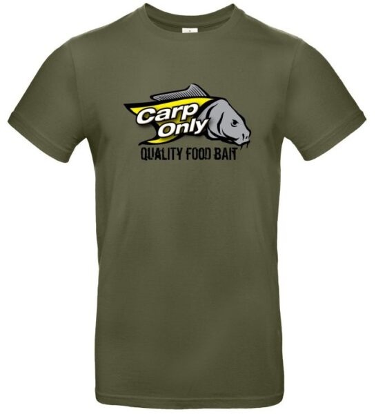 Carp only tričko exact khaki-velikost xl