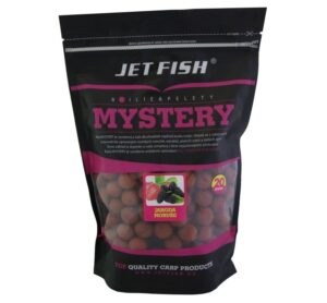 Jet fish boilie mystery jahoda moruše - 1 kg 20 mm