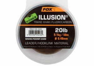 Fox fluorocarbon illusion 50 m trans khaki-průměr 0