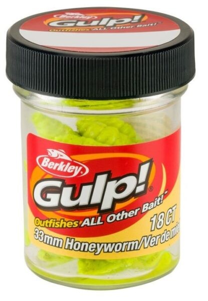 Berkley umělé nástrahy gulp honey worm-chartreuse 3