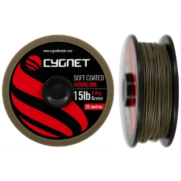 Cygnet návazcová šňůra soft coated hooklink 20 m - 45 lb 20