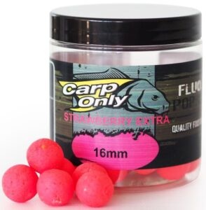 Carp only pop up strawberry extra 80 g - 12 mm