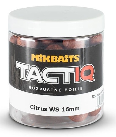 Mikbaits rozpustné boilies tactiq citrus ws 250 ml - 16 mm