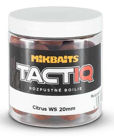 Mikbaits rozpustné boilies tactiq citrus ws 250 ml - 20 mm