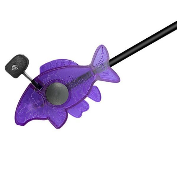 Delphin signalizátor s ramínkem carpy - fialová