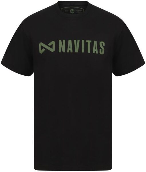 Navitas tričko core tee black - xl