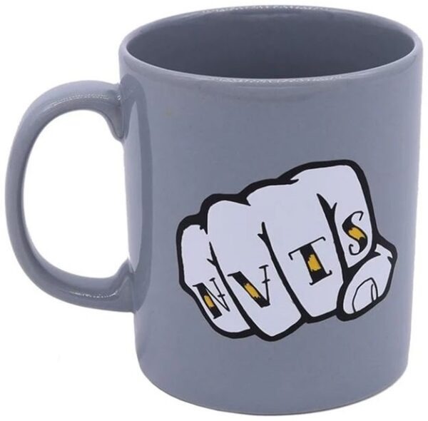 Navitas hrnek knuckles grey mug