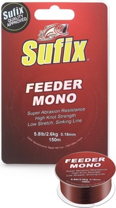 Sufix  vlasec  feeder mono 150 m-průměr 0