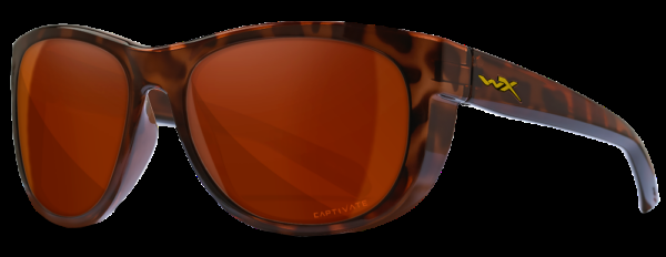 Wiley x polarizační brýle weekender captivate polarized copper gloss demi