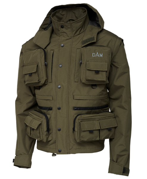 Dam bunda iconic fly jacket green - m