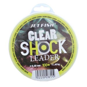 Jet fish clear shock leader crystal 100 m-průměr 0