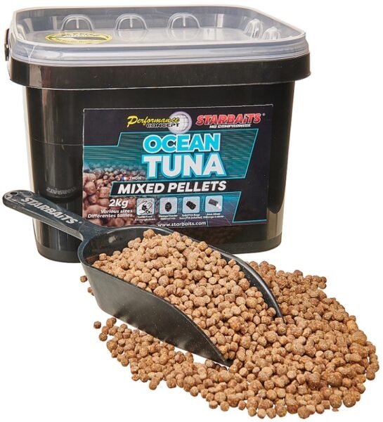 Starbaits pelety ocean tuna mixed 2 kg
